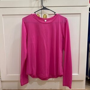Lululemon High Neck Running and Training Long Sleeve Shirt